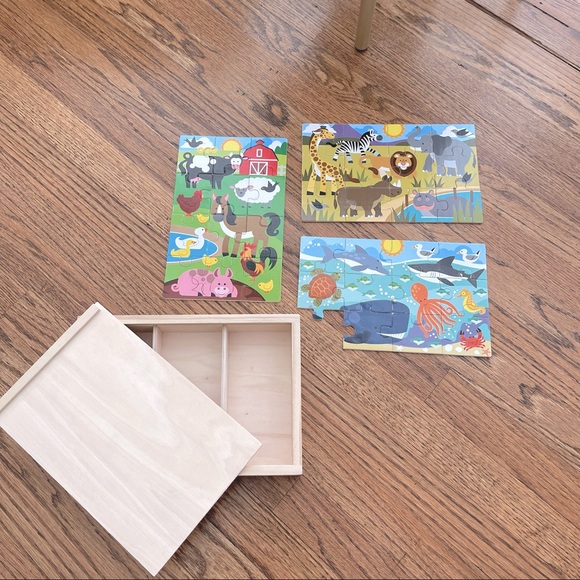 Melissa & Doug 3 in 1 Puzzles - Picture 3 of 4